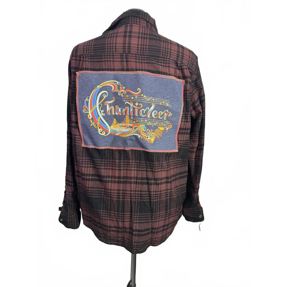 April 25th Flannels – Chanticleer Upcycled Plaid Flannel | Unisex M‎